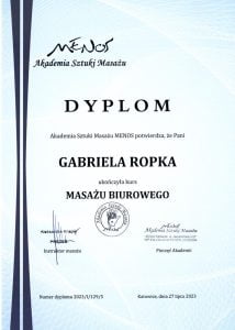 kurs masażu biurowego online